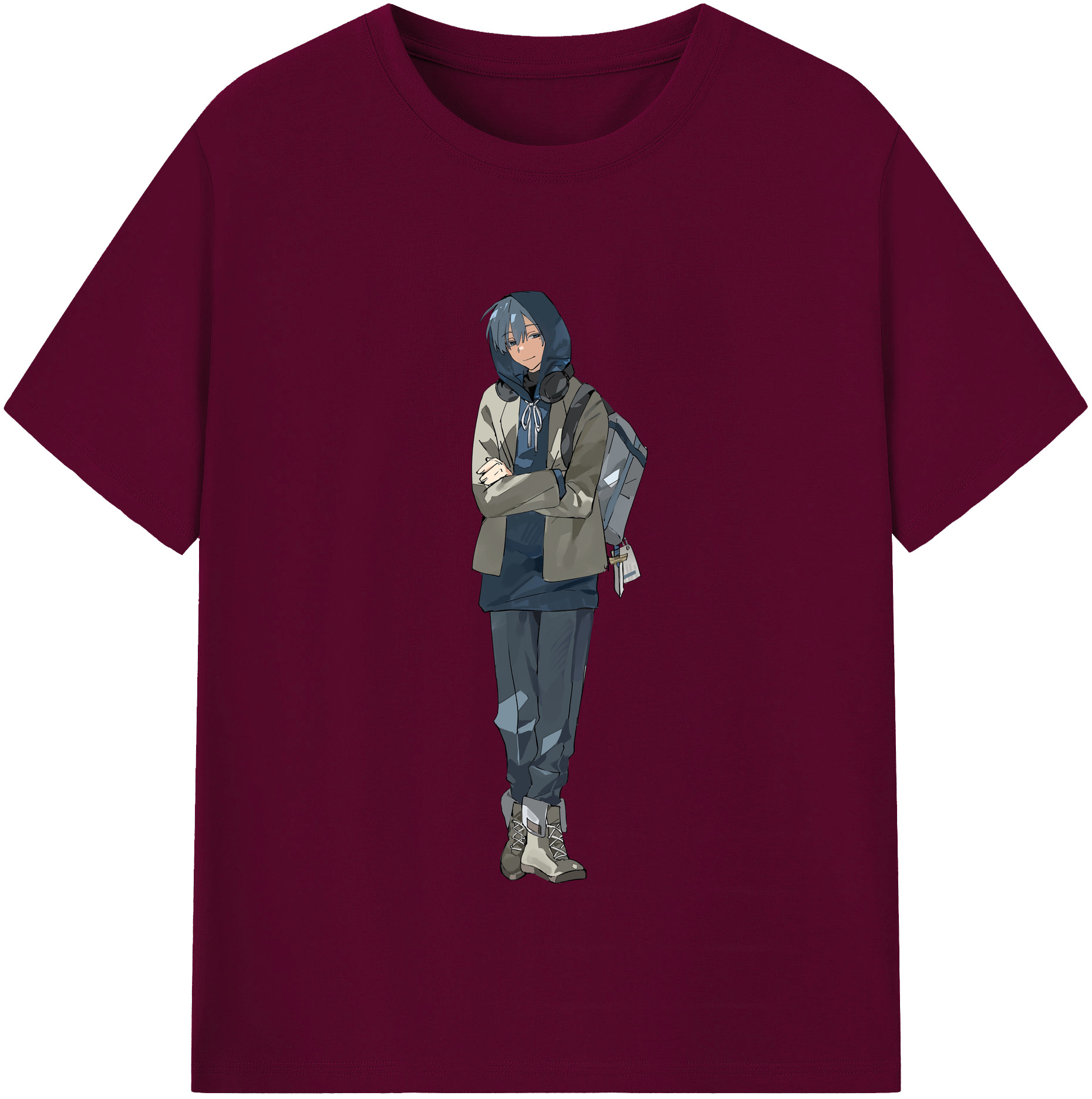 （画像用） 葬送のフリーレン Frieren レディースカジュアルプリントTシャツ（綿100％）
